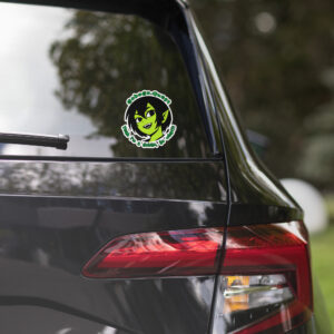 GoboGo.Quest Logo - I'm a Goblin Bubble-free stickers
