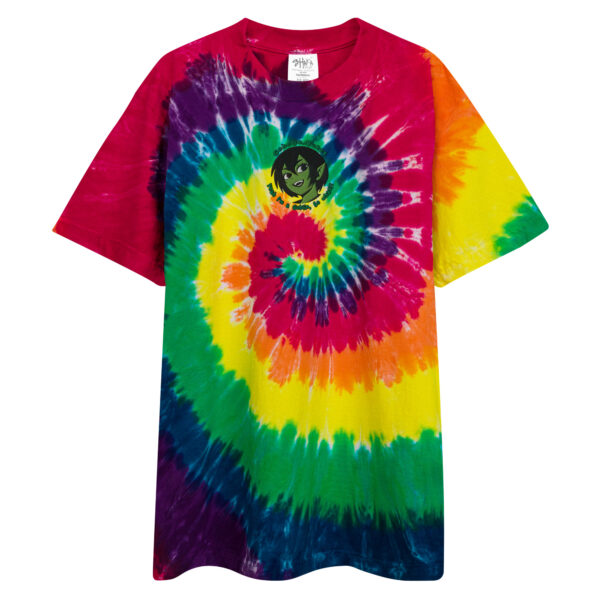 GoboGo.Quest Logo - I'm a Goblin Oversized tie-dye t-shirt - Image 4