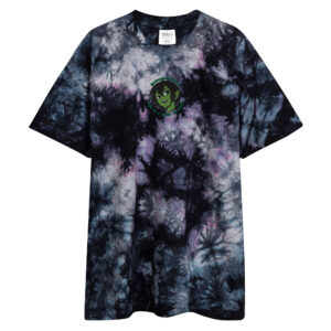 GoboGo.Quest Logo - I'm a Goblin Oversized tie-dye t-shirt