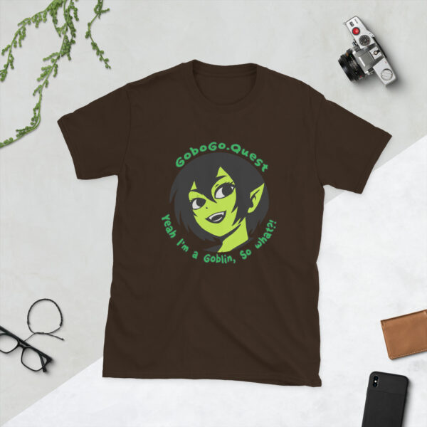 Gobogo.Quest Logo Short-Sleeve Unisex T-Shirt - Image 3
