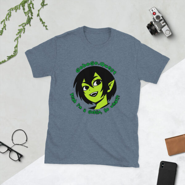 Gobogo.Quest Logo Short-Sleeve Unisex T-Shirt - Image 9