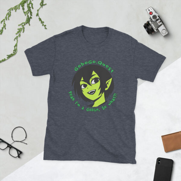 Gobogo.Quest Logo Short-Sleeve Unisex T-Shirt - Image 5