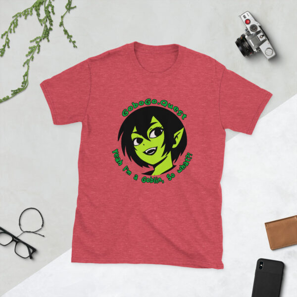 Gobogo.Quest Logo Short-Sleeve Unisex T-Shirt - Image 7