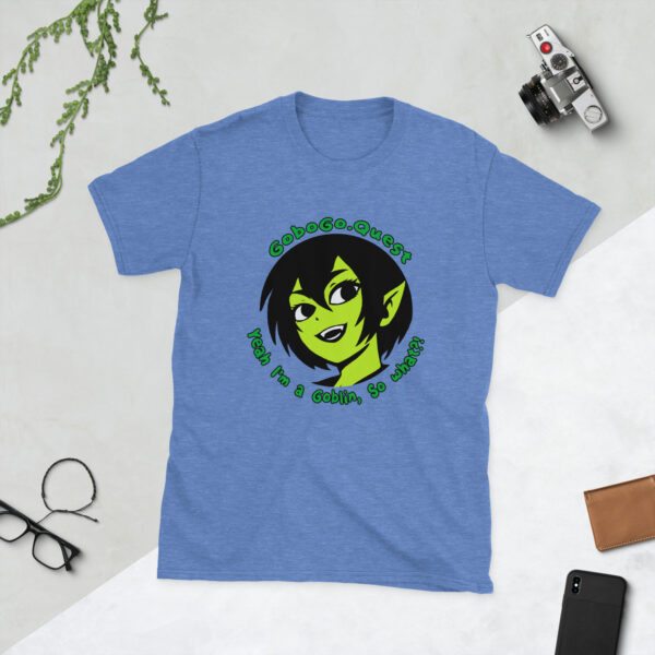 Gobogo.Quest Logo Short-Sleeve Unisex T-Shirt - Image 12