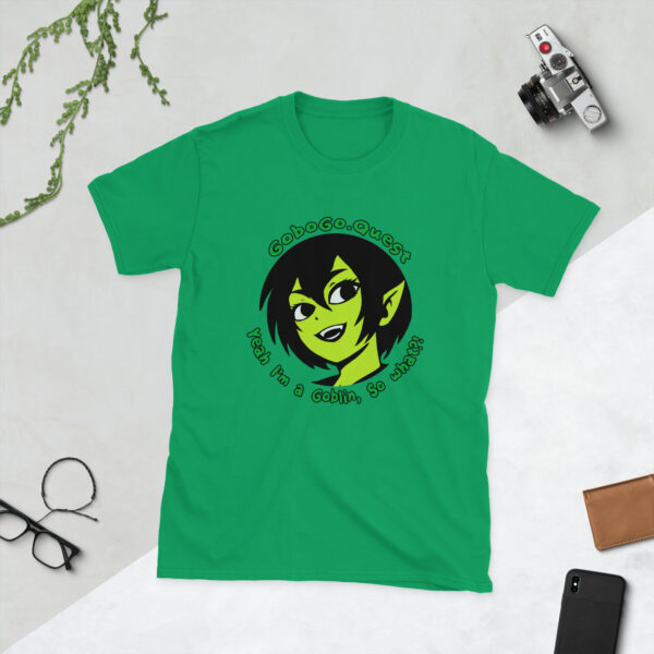 Gobogo.Quest Logo Short-Sleeve Unisex T-Shirt - Image 11