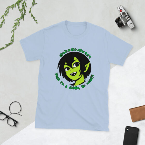 Gobogo.Quest Logo Short-Sleeve Unisex T-Shirt - Image 14