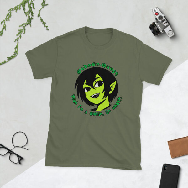 Gobogo.Quest Logo Short-Sleeve Unisex T-Shirt - Image 6