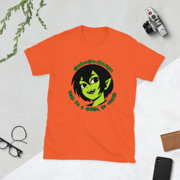 Gobogo.Quest Logo Short-Sleeve Unisex T-Shirt - Image 8