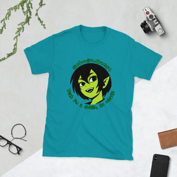 Gobogo.Quest Logo Short-Sleeve Unisex T-Shirt - Image 10