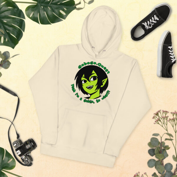 Gobogo.Quest Logo - Im a Goblin Unisex Hoodie - Image 14