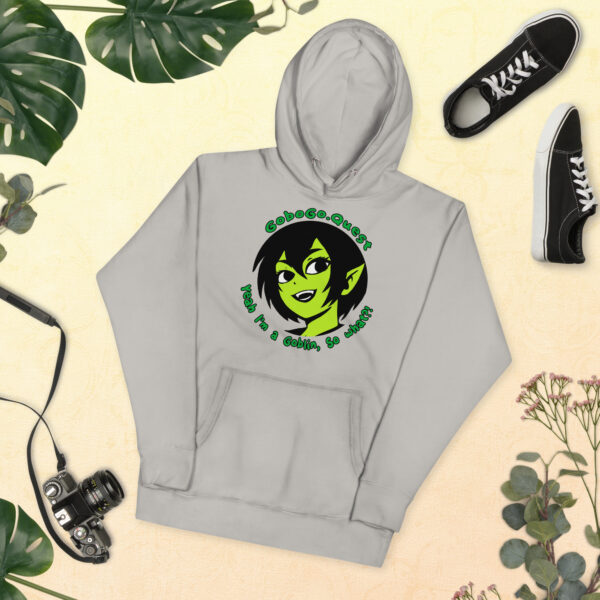 Gobogo.Quest Logo - Im a Goblin Unisex Hoodie - Image 12