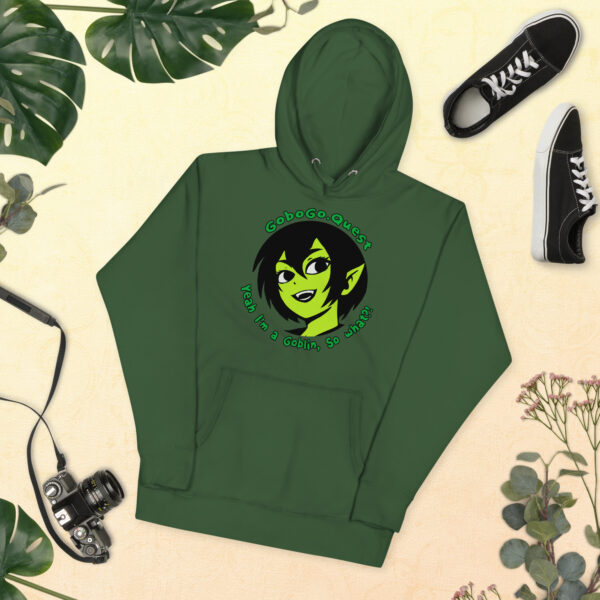 Gobogo.Quest Logo - Im a Goblin Unisex Hoodie - Image 8