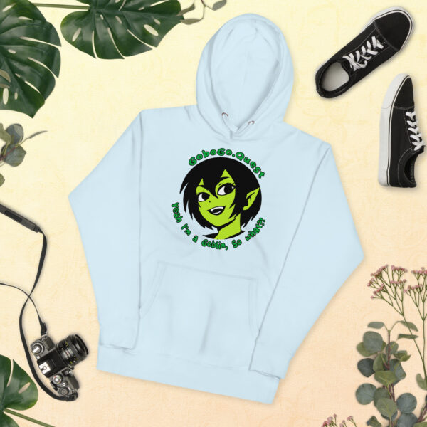Gobogo.Quest Logo - Im a Goblin Unisex Hoodie - Image 13