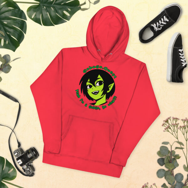 Gobogo.Quest Logo - Im a Goblin Unisex Hoodie - Image 10