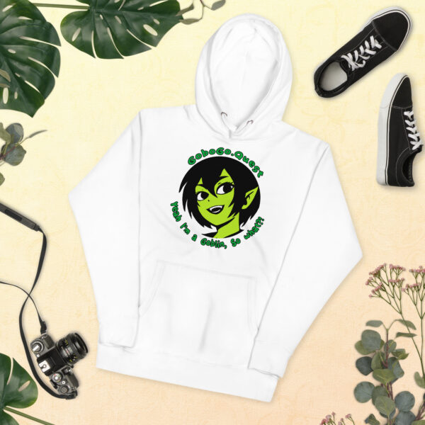 Gobogo.Quest Logo - Im a Goblin Unisex Hoodie - Image 15