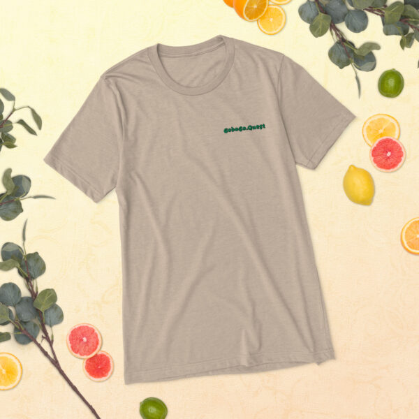 Gobogo.Quest Word Logo Short sleeve t-shirt - Image 13