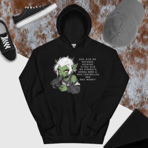 Give Me Patience With Cross Hoodie